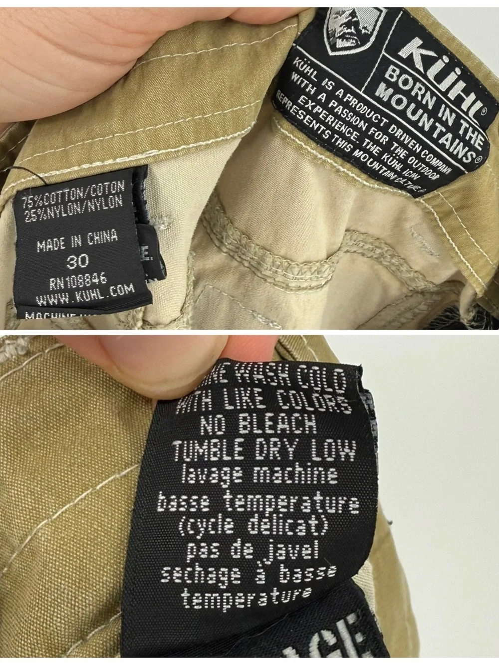 Men's Cargo Shorts - Olive Green